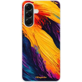 Pouzdro na mobilní telefon Odolné silikonové pouzdro iSaprio - Orange Paint - Samsung Galaxy A56