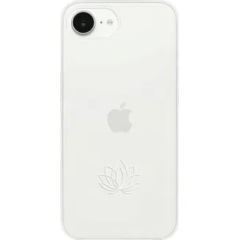 Odolné silikonové pouzdro iSaprio - čiré - Lotos - iPhone 16e