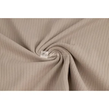 Žebrovaný úplet Mandy - béžová