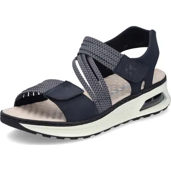 Dámská obuv Dámské sandály RIEKER 65671-14 modrá S5 40