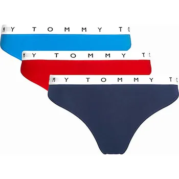 Kalhotky Dámská tanga 3Pack UW0UW02521-0V7 - Tommy Hilfiger L