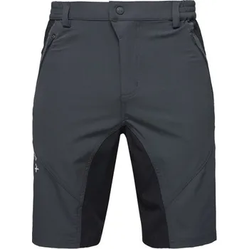 Pánské kraťasy Pánské MTB šortky Klimatex AKOO 3XL Tmavě šedá, Černá, Stříbrná