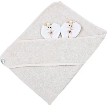 EKO bambusová osuška myška balerína sv. béžová