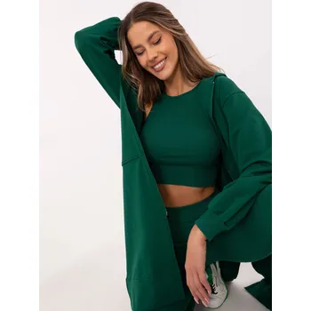 Sada EM KMPL 851.86P tmavě zelená jedna velikost