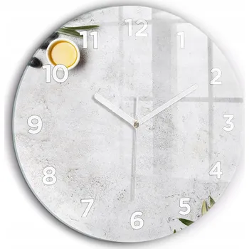 Hodiny Nástěnné hodiny Wallfluent šedé 60 cm