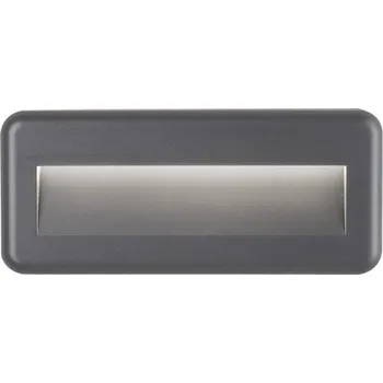 Nástěnné svítidlo Svítidlo Nova Luce PULSAR STEP GREY 6 schodišťové, IP 54, 4 W