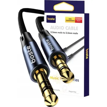 Audio kabel Kabel Boste CAMH2MJ-02BK minijack 3,5 mm – minijack 3,5 mm 2 m
