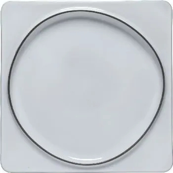 Talíř|tác 27x27cm, AMBAR, bílá (balení)|Costa Nova