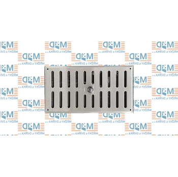 Větrací mřížka M&D Větrací mřížka uzavíratelná 260 x 140 mm nerezová