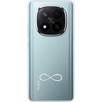 Telefonní příslušenství Odolné silikonové pouzdro iSaprio - čiré - Infinity - Xiaomi Redmi Note 14 Pro 5G/14 Pro+ 5G