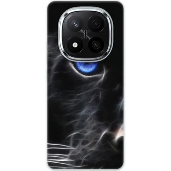 Pouzdro na mobilní telefon Odolné silikonové pouzdro iSaprio - Black Puma - Xiaomi Redmi Note 14 Pro 5G/14 Pro+ 5G