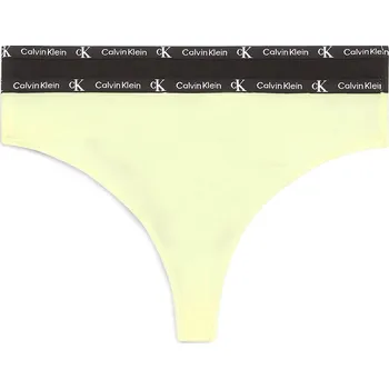 Kalhotky Dámská tanga 1996 2Pack QD3990E-BP5 - Calvin Klein L