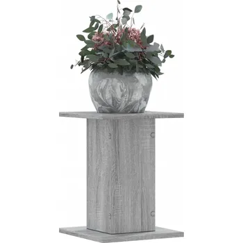 Stojan na květiny Stojany na rostliny 2 ks černé 30 x 30 x 80 cm kompozitní dřevo