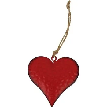 Vánoční dekorace Dekorační srdce K2684/1