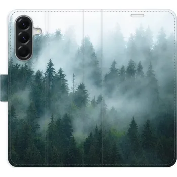 Pouzdro na mobilní telefon Flipové pouzdro iSaprio - Dark Forest - Samsung Galaxy A56