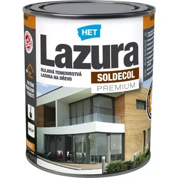 lazura HET Soldecol Lazura Premium 0,75l
