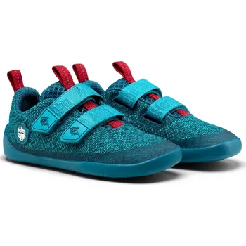 Dívčí tenisky Dětské barefoot boty Affenzahn Sneaker Knit Happy - SHARK, Affenzahn Velikost: 27