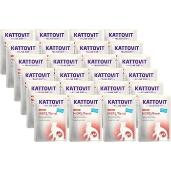 Krmivo pro kočku Kattovit Niere/Renal hovězí 12x85g sáček