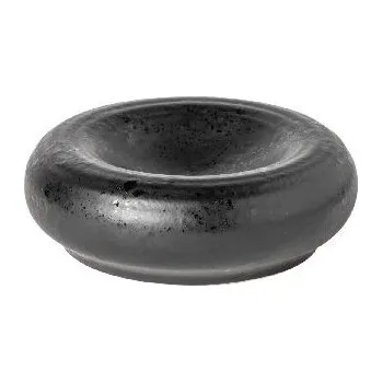 Tácek 18x6cm, RESONANCE - STONEWARE, černá (balení)|Costa Nova