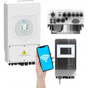 Měnič napětí DEYE Jednofázový OFF GRID+ON GRID Hybridní Měnič/Střídač Výkonný 8kW