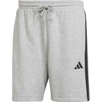 Pánská móda Pánské kraťasy adidas ESSENTIALS 3-STRIPES SHORTS M Šedá, Černá