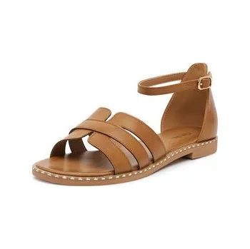 Dámské sandále Sandály Clara Barson WS2607-02 Hnědá 39