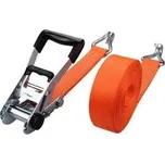 Pás popruh upínací ráčnový 8m 50mm 5000kg s háky STREND PRO