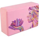 Cihlička na cvičení YOGGYS LOTUS BLOSSOM UNI Růžová