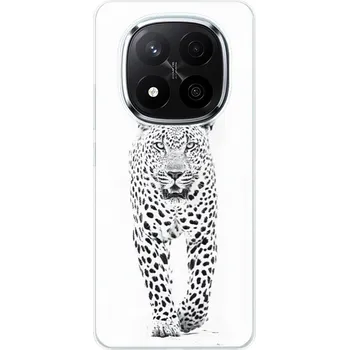 Pouzdro na mobilní telefon Odolné silikonové pouzdro iSaprio - White Jaguar - Xiaomi Redmi Note 14 Pro 5G/14 Pro+ 5G