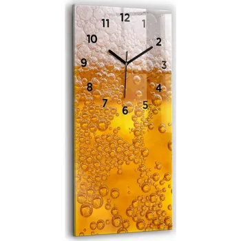 Hodiny Nástěnné hodiny Wallfluent odstíny žluté 30 cm