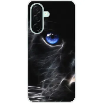 Pouzdro na mobilní telefon Odolné silikonové pouzdro iSaprio - Black Puma - Samsung Galaxy A26