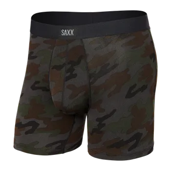 Boxerky Pánské boxerky Saxx Daytripper Boxer Brief Fly Black Ops Camo L
