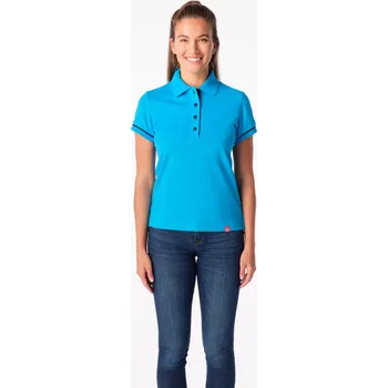 Dámské tričko CityZen - ZOLA Dámská polokošile tyrkysová/navy 42