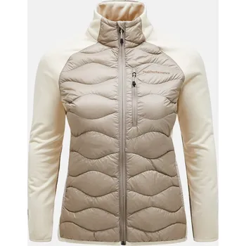 BUNDA PEAK PERFORMANCE W HELIUM DOWN HYBRID JACKET AVID BEIGE
