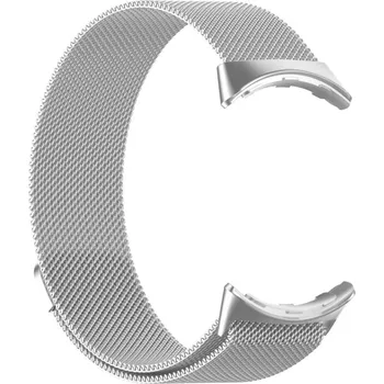 Ostatní příslušenství k chytrým hodinkám eses Milánský tah pro Google Pixel Watch 3, 45 mm a Watch 4, 45 mm - Stříbrný