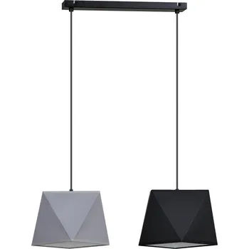 ZÁVĚSNÁ STROPNÍ LAMPA Diamant E27 LED 2x60W