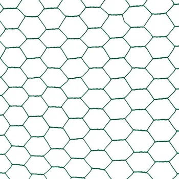 Pletivo Pletivo chovatelské šestihranné Zn + PVC zelené – 25 mm × 100 cm × 25 m