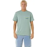 TRIKO RIP CURL RAW ENERGY TRAD - zelená - L + při osobním odběru 683 Kč