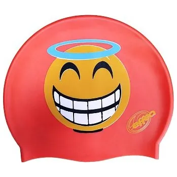 Plavecká čepice Koupací čepice Effea B 1135 SMAJLIK černá