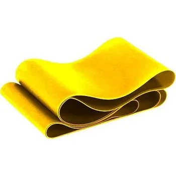 Odporová aerobic guma SEDCO 104x15 cm - 0.35 mm žlutá