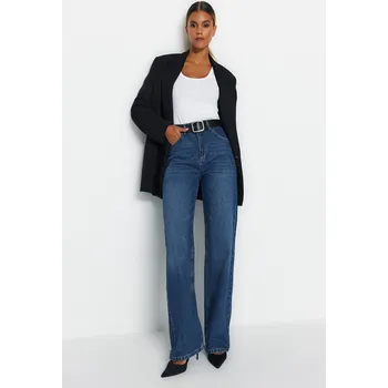 Dámské džíny Trendyol Trendyol modrá 2403523