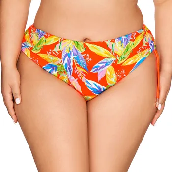 Dámské plavky Spodní díl plavek 226 Vivid - AVA oranžová L