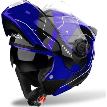 Helma na motorku Přilba SPECKTRE Groove, AIROH (modrá lesklá) 2026 M