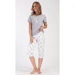 Dámské pyžamo kapri Koťata - šedá - XXL