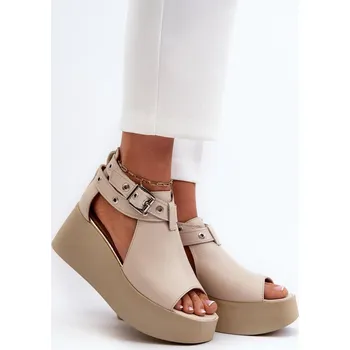 Dámské polobotky Bota na klínech model 196627 Step in style 39