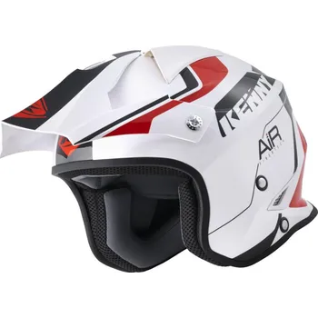 Helma na motorku KENNY přilba TRIAL AIR 22 red/white