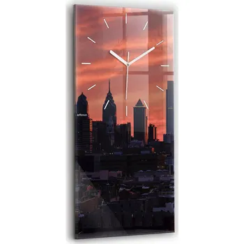 Hodiny Nástěnné hodiny Wallfluent černé 30 cm