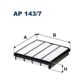 Vzduchový filtr Vzduchový filtr FILTRON AP 143/7