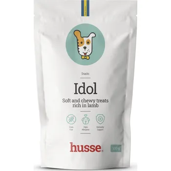 Pamlsek pro psa Husse Idol, 100 g | Bezobilné hypoalergenní pamlsky s jehněčím masem