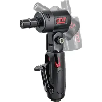 úhlová bruska Pneumatická stopková bruska s výkyvnou hlavou Mighty Seven M7 QA-688A - kleština 3/6mm, 20.000ot./min, 6.3bar, 283l/min, 0.65kg